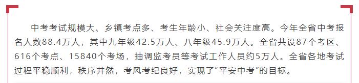 近五年福建中考報(bào)考人數(shù)一覽（2019-2023年）