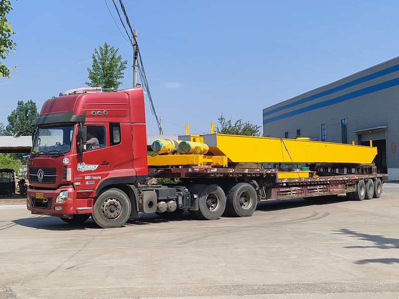 電動葫蘆橋式起重機  LH16/5t-16.4m 制作完成，發往湖南交付客戶使用。